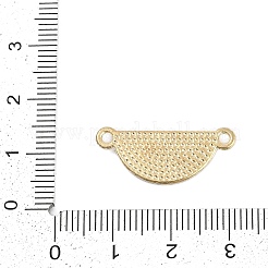 合金ルビーラインストーンスイカリンクコネクタチャーム  ゴールドカラー  10x24.5x2mm  穴：1.6mm&nbsp;FIND-K020-11G