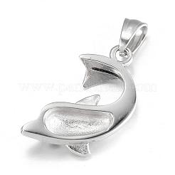 Tarnish Resistant 316 Surgical Stainless Steel Pendants&nbsp;STAS-P039-080