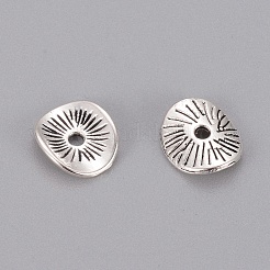 Tibetan Style Wavy Spacer Beads&nbsp;TIBEP-A11067-AS-FF