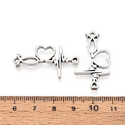Tibetan Style Alloy Links/Connectors&nbsp;PALLOY-T090-91AS