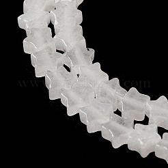 Natural White Jade Beads Strands&nbsp;G-G085-B28-01