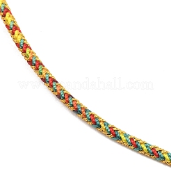Braided Polycotton Cord Necklaces Making&nbsp;MAK-F038-B-P