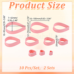 PP Plastic Cookie Cutters&nbsp;DIY-WH0504-927