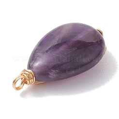 Natural Mixed Stone Copper Wire Wrapped Pendants&nbsp;PALLOY-JF02618