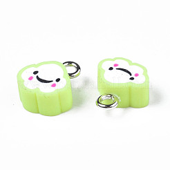 Handmade Polymer Clay Charms&nbsp;CLAY-N006-37B-01I
