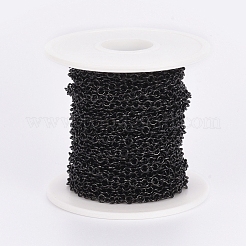304 Stainless Steel Rolo Chains&nbsp;CHS-L025-01B-B