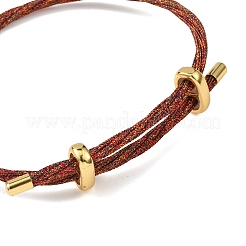 Women's Polyester Bracelets&nbsp;BJEW-P394-04G-M