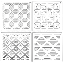 Transparent Acrylic Templates&nbsp;DIY-BC0014-16C