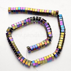 Electroplate Non-magnetic Synthetic Hematite Bead Strands&nbsp;G-F300-15-02