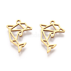 201 Stainless Steel Pendants&nbsp;STAS-N091-163LG