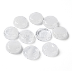 Natural Quartz Crystal Flat Round Palm Stones&nbsp;G-M416-10F