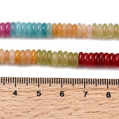Dyed Natural White Jade Beads Strands&nbsp;G-H333-02B