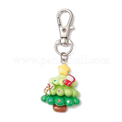 Plastic Christmas Tree Pendant Decorations&nbsp;HJEW-JM02727