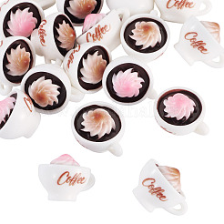20Pcs 2 Colors Resin Miniature Ornaments&nbsp;RESI-TA0005-05