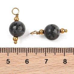 Natural Larvikite Pendants&nbsp;GG-CBA5E56-07G-04