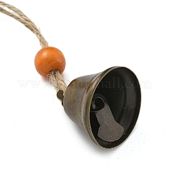 Iron Bell Hanging Ornaments&nbsp;HJEW-JM02417-04