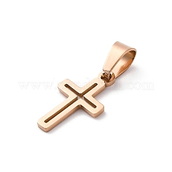 Ion Plating(IP) 304 Stainless Steel Pendants&nbsp;STAS-H453-03RG