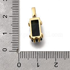 Natural Indian Agate Faceted Rectangle Pendants&nbsp;KK-F899-03A-G
