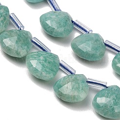 Natural Amazonite Beads Strands&nbsp;G-C292-A11-01