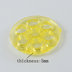 Transparent Acrylic Pendants&nbsp;TACR-R10-M