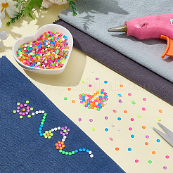 1440Pcs Glass Cabochons&nbsp;GLAA-WH0031-96