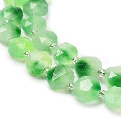 Dyed Natural White Jade Beads Strands&nbsp;G-C116-A181-01B