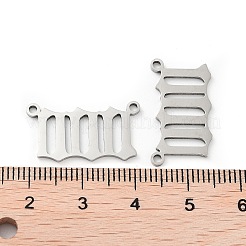 Non-Tarnish 201 Stainless Steel Pendants&nbsp;STAS-A090-13P