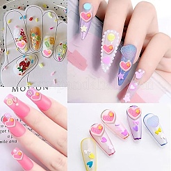 Resin Nail Cabochons&nbsp;AJEW-CJC0009
