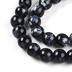Baking Paint Glass Beads&nbsp;X1-DGLA-N003-8mm-A10