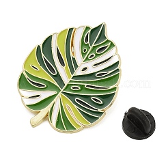 Monstera Deliciosa Enamel Pins&nbsp;JEWB-I060-01G-02