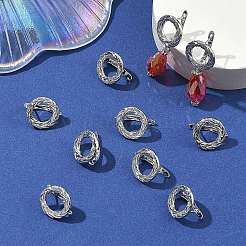 SHEGRACE Brass Hoop Earring Findings&nbsp;XGRQ79084-946P