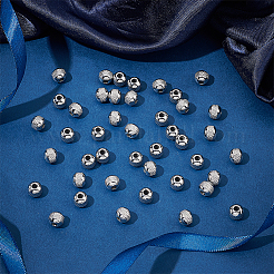 60Pcs 304 Stainless Steel Beads&nbsp;STAS-UN0048-75