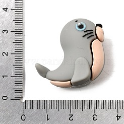 Marine Theme Silicone Beads&nbsp;SIL-D013-01B