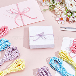 8 Bundles 4 Colors Flat Faux Suede Cord&nbsp;LW-CL0001-03B
