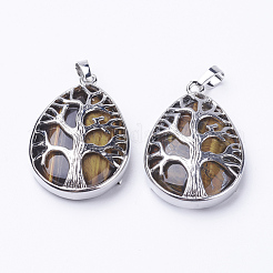 Natural & Synthetic Mixed Stone Pendants&nbsp;G-E421-P