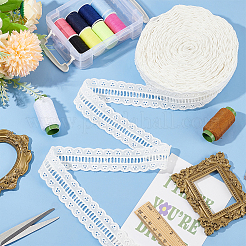 Cotton Flower Lace Ribbon&nbsp;DIY-WH0568-87