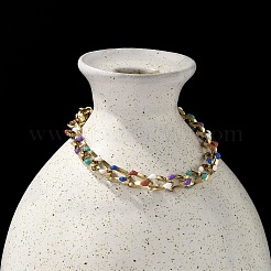 304 Stainless Steel Twisted Curb Chain Bracelets for Women&nbsp;BJEW-F488-10G