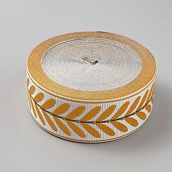 Polyester Ribbons&nbsp;SRIB-WH0011-404C