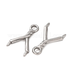304 Stainless Steel Pendant Bail&nbsp;STAS-G385-02P