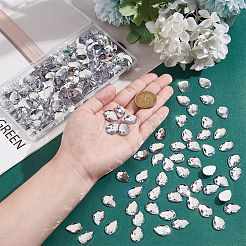 250Pcs Acrylic Rhinestone Cabochons&nbsp;GACR-FG0001-13