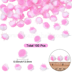 100Pcs Polyester Pom Pom Ball&nbsp;DIY-SC0031-43A