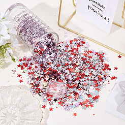 180G 6 Styles PVC Plastic Sequins Confetti&nbsp;AJEW-SP0001-97