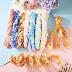 16Pcs 8 Colors DIY Plush Sticks&nbsp;FIND-TA0008-58