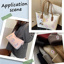 1 Set Macaron Series Fabric Cloth Patches&nbsp;SENE-GF0001-01