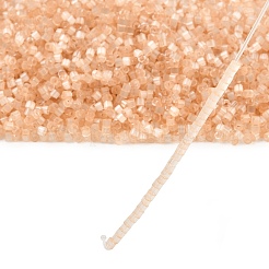 MIYUKIデリカビーズ  シリンダー  日本製シードビーズ  11/0  （db0674)ライトトパーズシルクサテン  1.3x1.6mm  穴：0.8mm  約100000個/500g&nbsp;SEED-MY11-DB0674