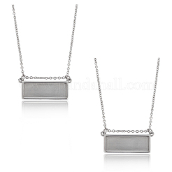 304 Stainless Steel Cable Chain Necklace Making&nbsp;DIY-UN0001-64