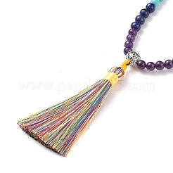 Mala Beads Necklace&nbsp;NJEW-JN03875