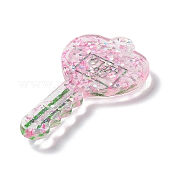 Acylic Pendant with Glitter Powder&nbsp;X1-OACR-H035-01G