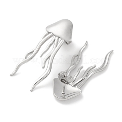 304 Stainless Steel Jellyfish Stud Earrings&nbsp;EJEW-D281-29S