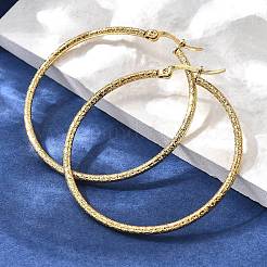 201 Stainless Steel Hoop Earrings&nbsp;EJEW-Q026-07G